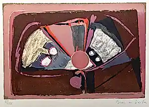 Bram van Velde - Z.T. ABSTRACTE COMPOSITIE, ed 125, nr. 67/125, nm++ kopen? Bied vanaf 275!