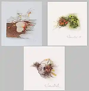 Helga Hentschel-Holtendorf - Drie handgesigneerde zeefdrukken: Flora I, II, III | GRATIS VERZENDING kopen? Bied vanaf 24!