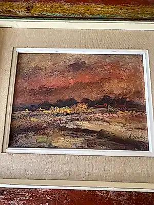 Albert Steel - Landschap kopen? Bied vanaf 125!