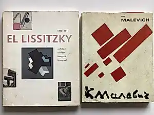 El Lissitzky - Malevich - 2 kunstboeken kopen? Bied vanaf 60!