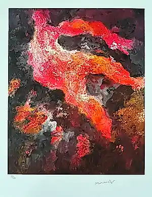 Armando - Kleurengiclée - gesigneerd en genummerd 22/30 kopen? Bied vanaf 85!