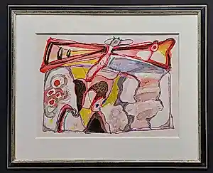 Lucebert - Abstract Cobra figuur kopen? Bied vanaf 1850!