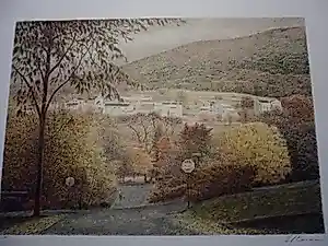 Harold Altman - Litho, stads gezicht. At Le Mont Editions kopen? Bied vanaf 20!
