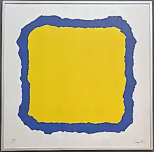 Bram Bogart - ingelijste gesigneerde litho kopen? Bied vanaf 749!