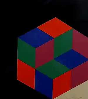 Victor Vasarely - Ingelijste zeefdruk - 1976 kopen? Bied vanaf 295!