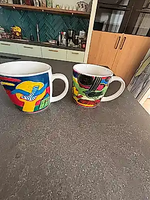 Corneille - 2 bekers, ideaal cadeau voor de feestdagen in het najaar puntgaaf kopen? Bied vanaf 20!