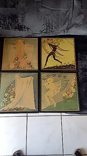 Bernardina Midderigh-Bokhorst - 4x Art Deco voorstellingen. kopen? Bied vanaf 55!