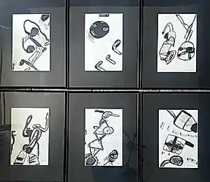 Jurjen de Haan - Serie van 6 originele aquarellen op papier kopen? Bied vanaf 265!