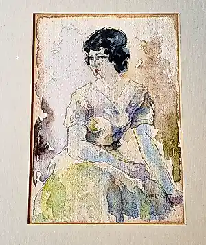 Henri Frederic Boot - een in de jaren 30 impressionistisch geschilderd portret van een vrouw - ges. kopen? Bied vanaf 54!