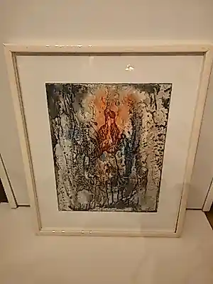 Jan Dries - Jan Dries (1925-2014) – Abstracte Materiaalstudie op Paneel (1972) kopen? Bied vanaf 250!