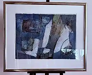 Jos Schimmer - Abstracte compositie verkocht voor € 128!