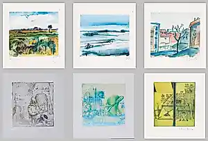 Volker Ritters - e.a: zes zeefdrukken: Landschappen, Alchemist | GRATIS VERZENDING kopen? Bied vanaf 35!