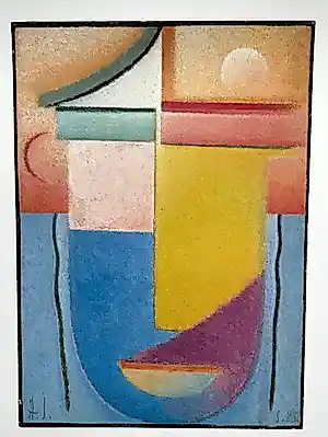 Alexej von Jawlensky - Titel Wasser und Licht, gesigneerd in de plaat kopen? Bied vanaf 20!