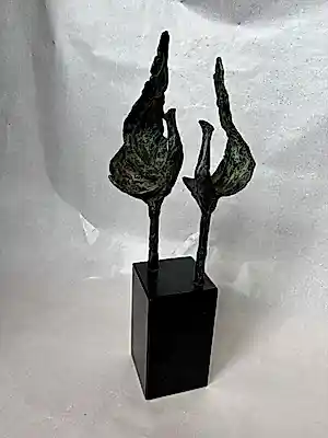 Piets Althuis - Vrije vogels verkocht voor € 190!