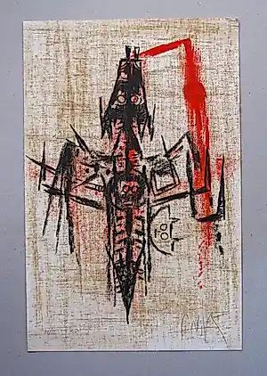 Wifredo Lam - " LES DEMEURES d´HYPNOS " 1976 signiert . kopen? Bied vanaf 150!