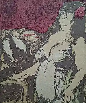Kurt Lob - gesigneerde litho kopen? Bied vanaf 20!