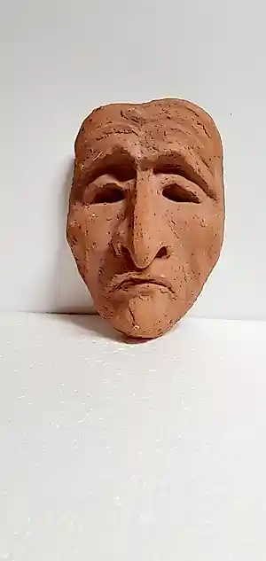 Nanda van Alebeek - Mask door Nanda Art kopen? Bied vanaf 70!