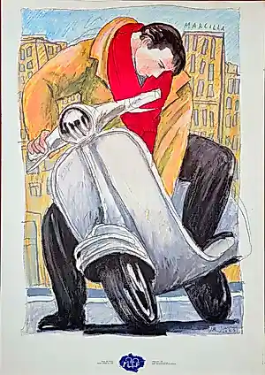 Javier De Juan - "Vespa / "SIN TITULO" Heavy, high-quality wood-free paper, Mamá graF editions kopen? Bied vanaf 45!