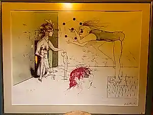 Paul Wunderlich - Grote Kleurenlitho – Oplage 7/50 – Handgesigneerd kopen? Bied vanaf 289!