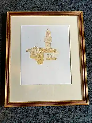 Peter Paul Hattinga Verschure - Daken van Florence - Palazzio Vecchio kopen? Bied vanaf 60!
