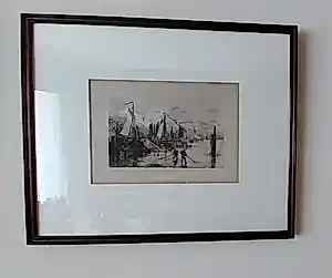 Henri Seghers - Maritieme havenscene kopen? Bied vanaf 50!