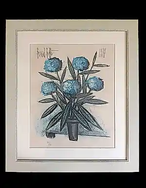 Bernard Buffet - Les Hortensias. kopen? Bied vanaf 239!