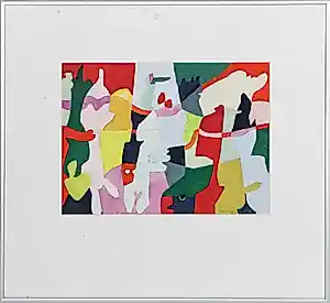 Jan Roëde - Gouache, Voorstudie - Ingelijst kopen? Bied vanaf 200!