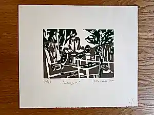 Jan Peter Thorbecke - Gesigneerde zeefdruk - 2004 - 98/99 kopen? Bied vanaf 20!