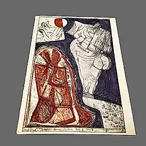 Hannes Postma - grote in 1964 gemaakte proefdruk ets & aquatint "Venus" potloodgesigneerd kopen? Bied vanaf 58!