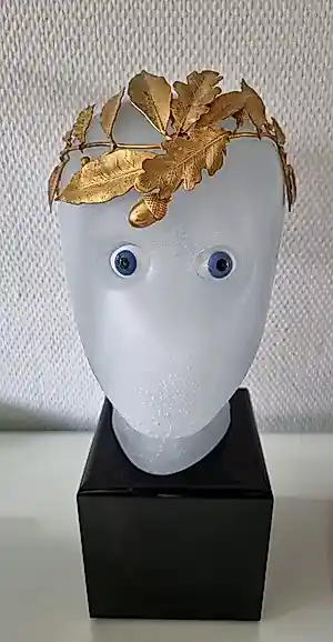 Daum Nancy - Zeldzaam glasobject: Roger Bezombes by Daum – "L'Immatériel Césaré" (1980) kopen? Bied vanaf 1000!