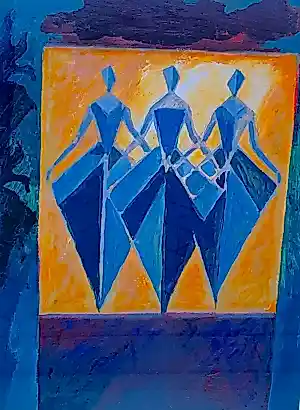 Eric Claus - Ingelijste cristal druk: Servetta(Commedia dell 'arte) - 1999 kopen? Bied vanaf 75!