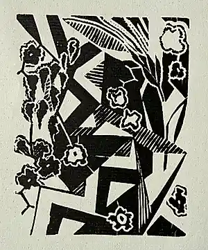 Hannah Höch - Siams Gärten Original-Linolschnitt von 1915 DADA kopen? Bied vanaf 50!