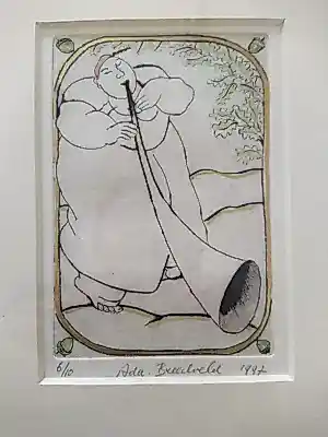 Ada Breedveld - Onbekend (Dikke Dame met Hoorn) kopen? Bied vanaf 25!