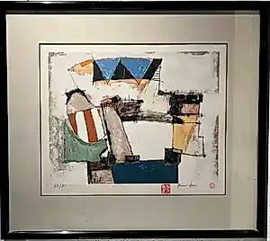 Bruno Haas - Abstract, figuurvoorstelling. kopen? Bied vanaf 250!