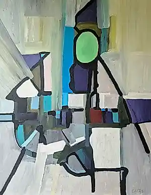Bruno CANTAIS - COMPOSITION ABSTRAITE kopen? Bied vanaf 280!