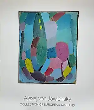 Alexej von Jawlensky - Feuchter Frühling, gesigneerd in de druk kopen? Bied vanaf 20!