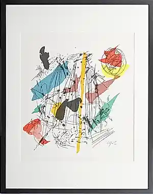 Robert Jacobsen - Kleurenlithografie ‘Edens Have’ kopen? Bied vanaf 255!