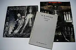 Hans Rudolf Giger - (de schepper van 'Alien') 1e edities (1976-'85-'91) kopen? Bied vanaf 90!
