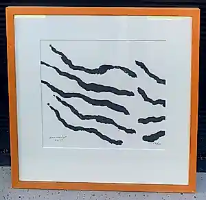 Armando - Ingelijste litho: De stilte - 2010 (nette lijst!) kopen? Bied vanaf 250!