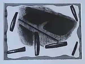 Michel Hoogervorst - ZONDER TITEL / ORIGINEEL WERK / 78x97cm / KADER / SIG / 1993 kopen? Bied vanaf 175!