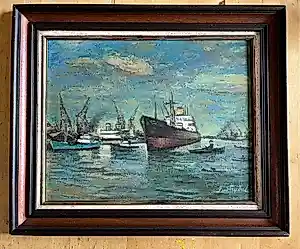 Alfons Strybol - Havenzicht kopen? Bied vanaf 105!