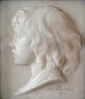 Alfred Boucher - 'Kinderhoofdje' kopen? Bied vanaf 500!