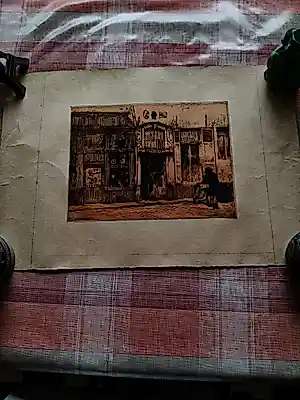 Philippe Swyncop - Ets van Philippe Swyncop – 1909 – Oude Belgische gravure kopen? Bied vanaf 100!