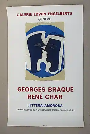 Georges Braque - " LETTERA AMOROSA " - RENE CHAR 1963 kopen? Bied vanaf 200!