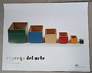 Ko Verzuu - Ausstellungsplakat Ado Holland Cube 856 De Stijl Madrid 2019 kopen? Bied vanaf 40!