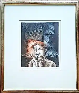 Guido Mariman - " Nabij is maar het innerlijke " 6/100 Burijn en aquatint kopen? Bied vanaf 44!