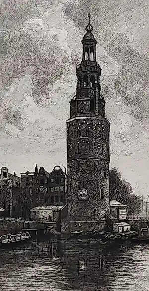 Johannes Graadt van Roggen - Amsterdam, Montelbaenstoren kopen? Bied vanaf 35!