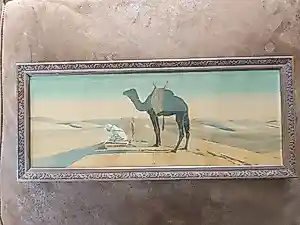 Rudolf/Ernst Lehnert & Landrock - Prachtige, uiterst authentieke héliogravure: La prière dans le désert kopen? Bied vanaf 100!
