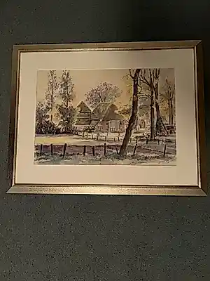 Nell Schultz - landschap kopen? Bied vanaf 85!
