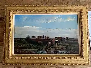 Simon van den Berg - Herder met zijn koeien kopen? Bied vanaf 750!